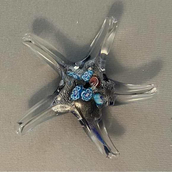 Handmade Millefiore Art Glass Starfish Figural Sculpture Excellent Condition - Picture 1 of 4